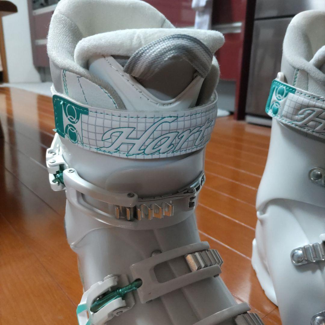 年内は27・28日発送可能］ HART 女性用スキー靴 ホワイト24.0の通販