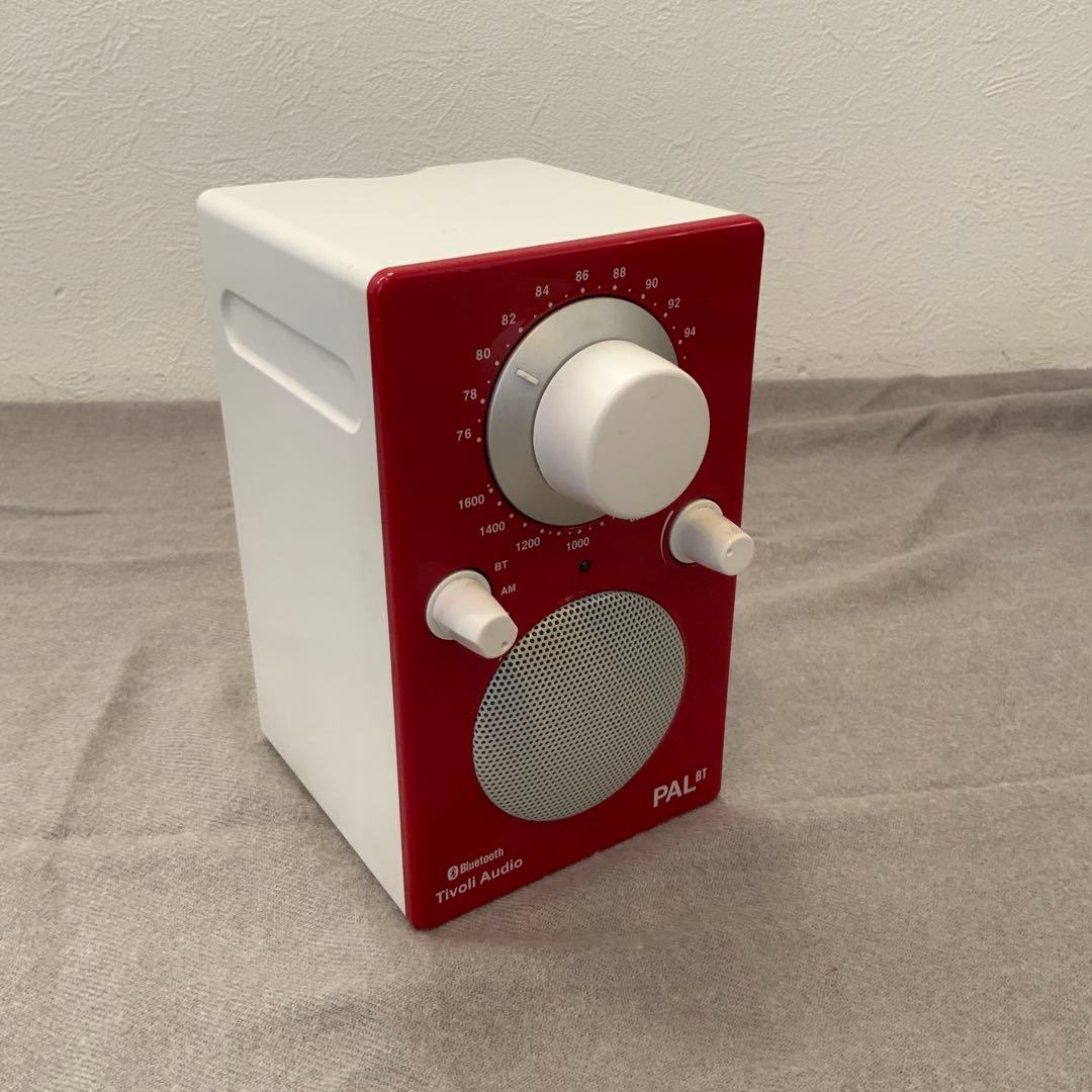 Tivoli Audio PAL BT 赤 ポータブルラジオ チボリオーディオ チボリオーディオの異彩なポータブルラジオ・スピーカー PAL BT