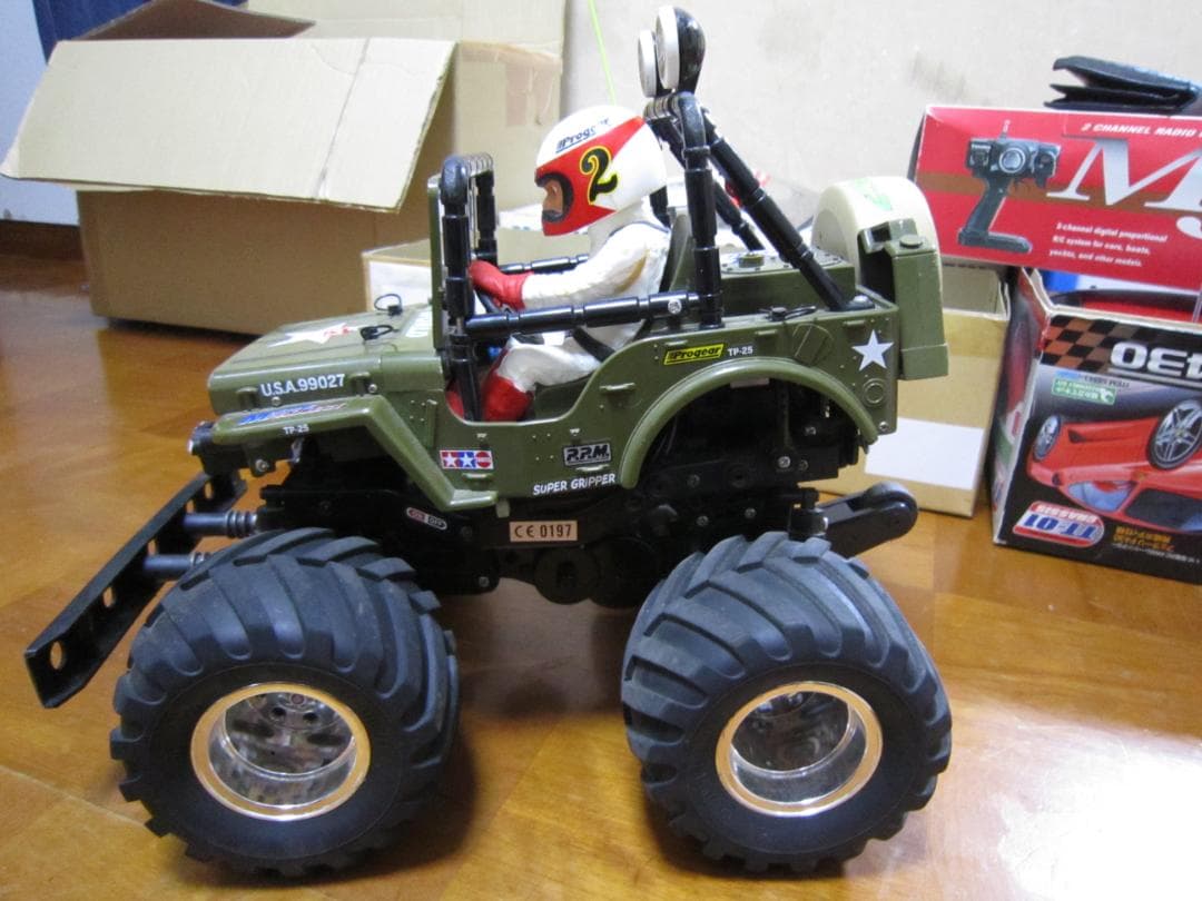 ひぐ 動作確認済 1/10 ワイルドウイリー２ フルセット 2.4G