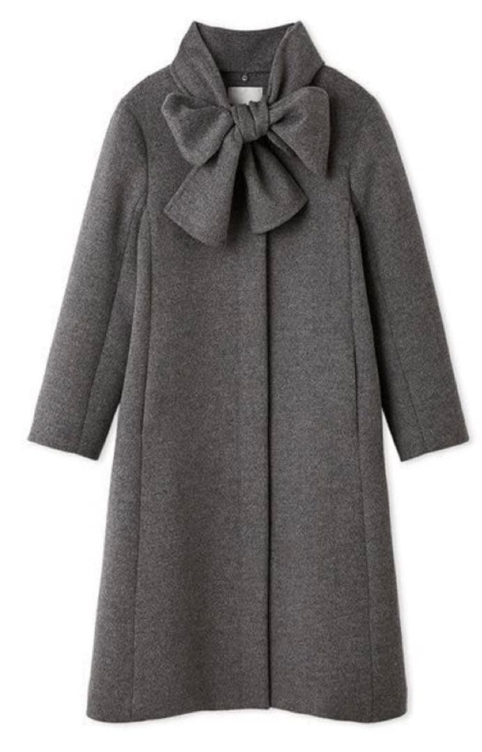 CELFORD新品未使用タグ付きリボンストール付きノーカラーコート リボンストール付きノーカラーコート(コート)｜OUTER（アウター