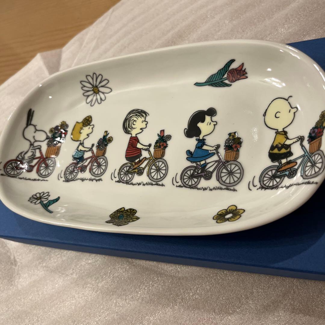 スヌーピーフェスティバル スヌーピー 九谷焼 お皿 うめだ阪急限定