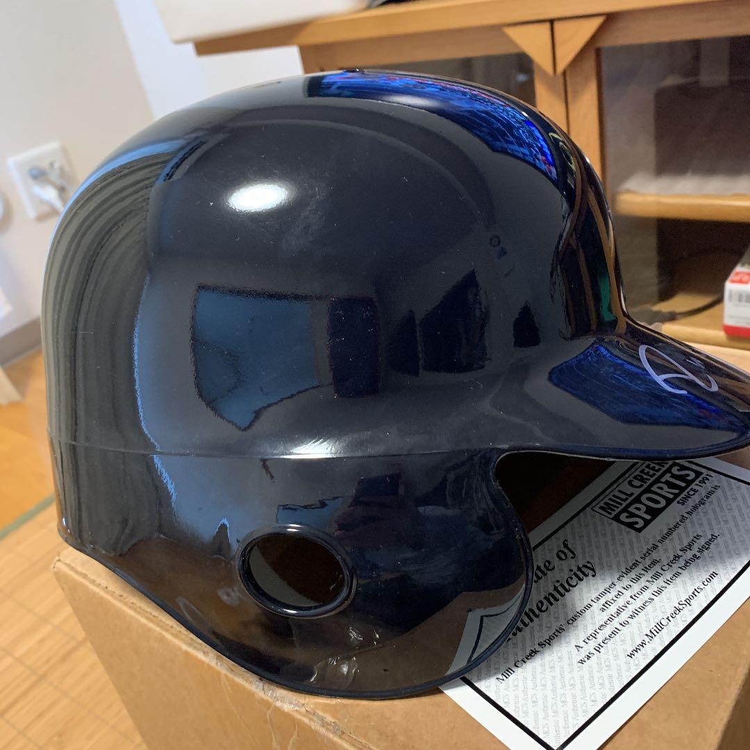 本人直筆サイン！【シアトル・マリナーズ】カノー選手ヘルメット証明書