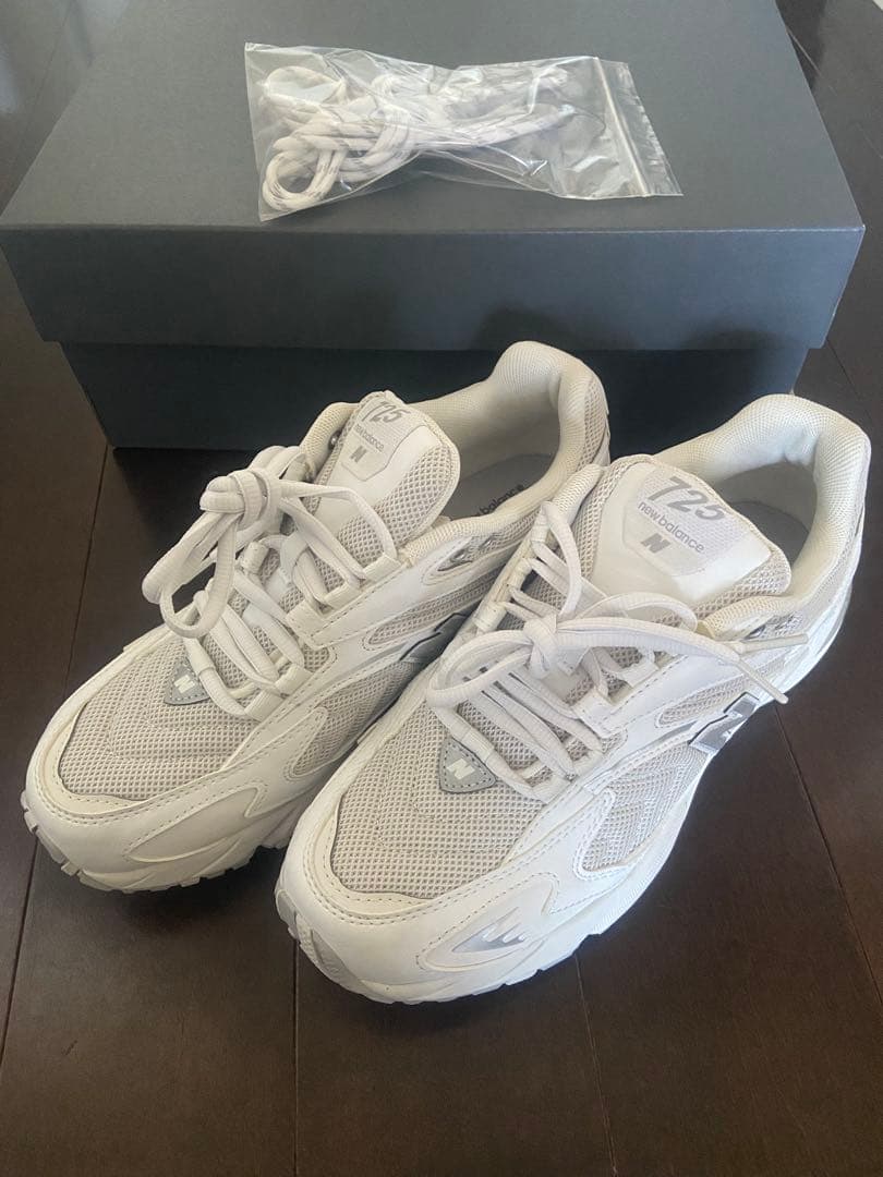 ［未使用］別注New Balance ML725UGW ホワイト 25.0cm