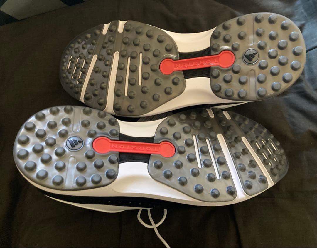 新品アディダスadidasゴルフシューズ MC80 スパイクレス 25.0cm