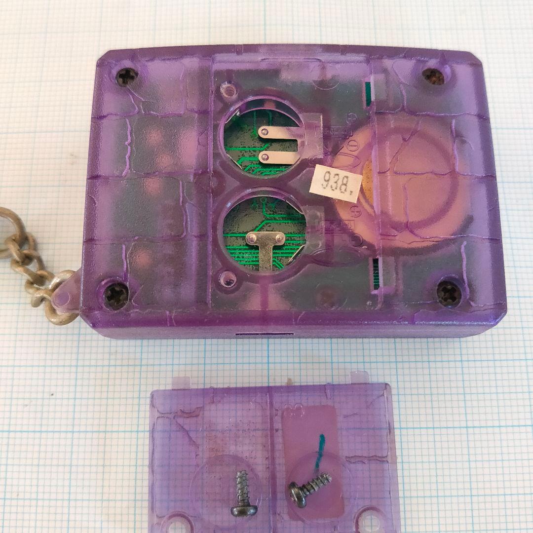 動作確認済み】 デジタルモンスター 初代 クリアパープル 透明