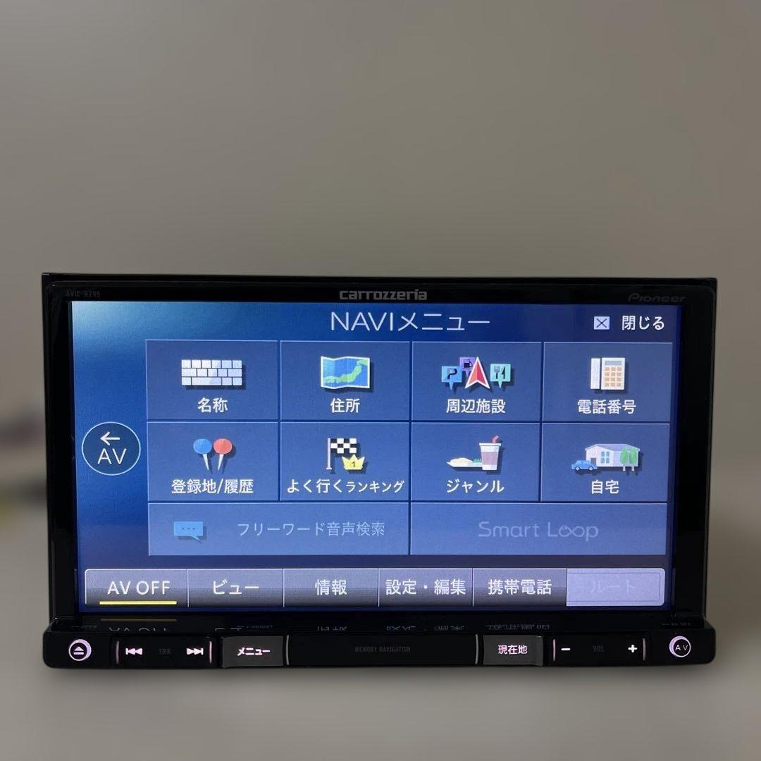 パイオニアカーナビゲーションシステム AVIC-RZ99 地図データ :2021