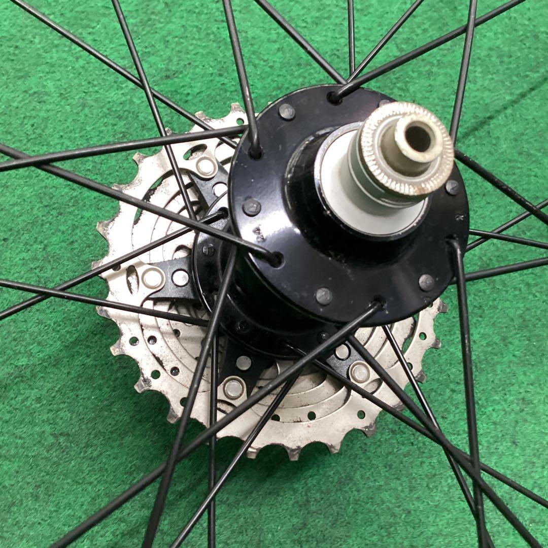 リア ホイール アルミリム 後輪 700x25C 外装11段 タイヤ付 クイック