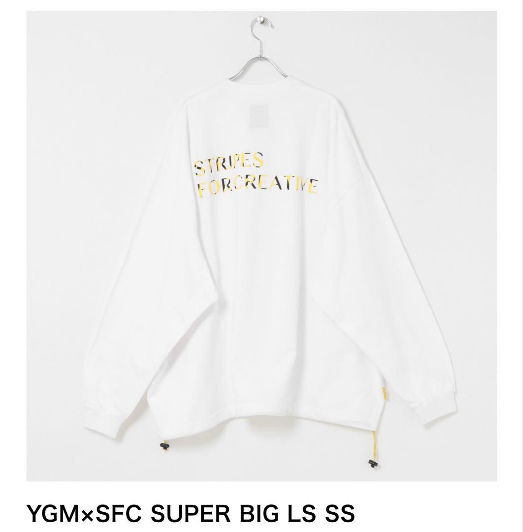 再販なし 【白】XXL YGM×SFC SUPER BIG LS SS - メルカリ