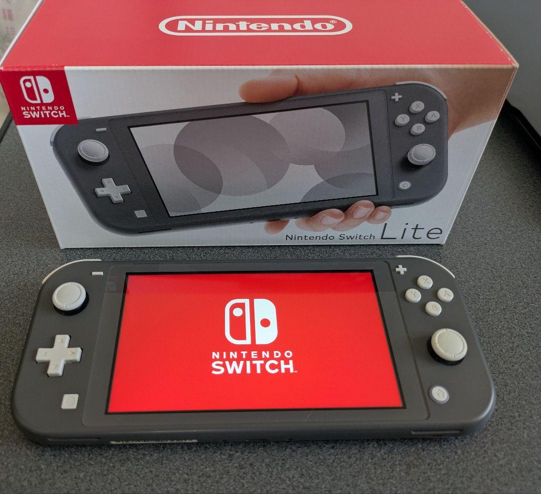 Nintendo Switch Lite グレー 本体 ACアダプター付き ジャンク