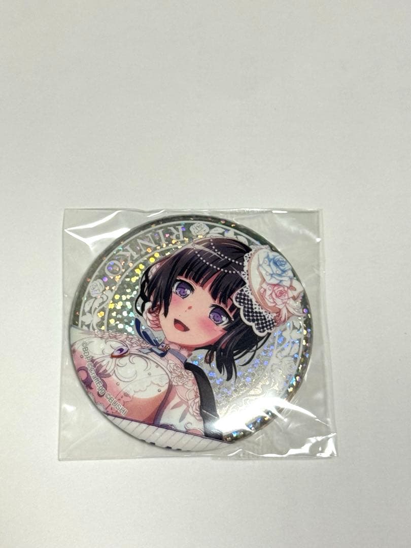 バンドリRoselia Flamme/Wasser 缶バッジ白金燐子