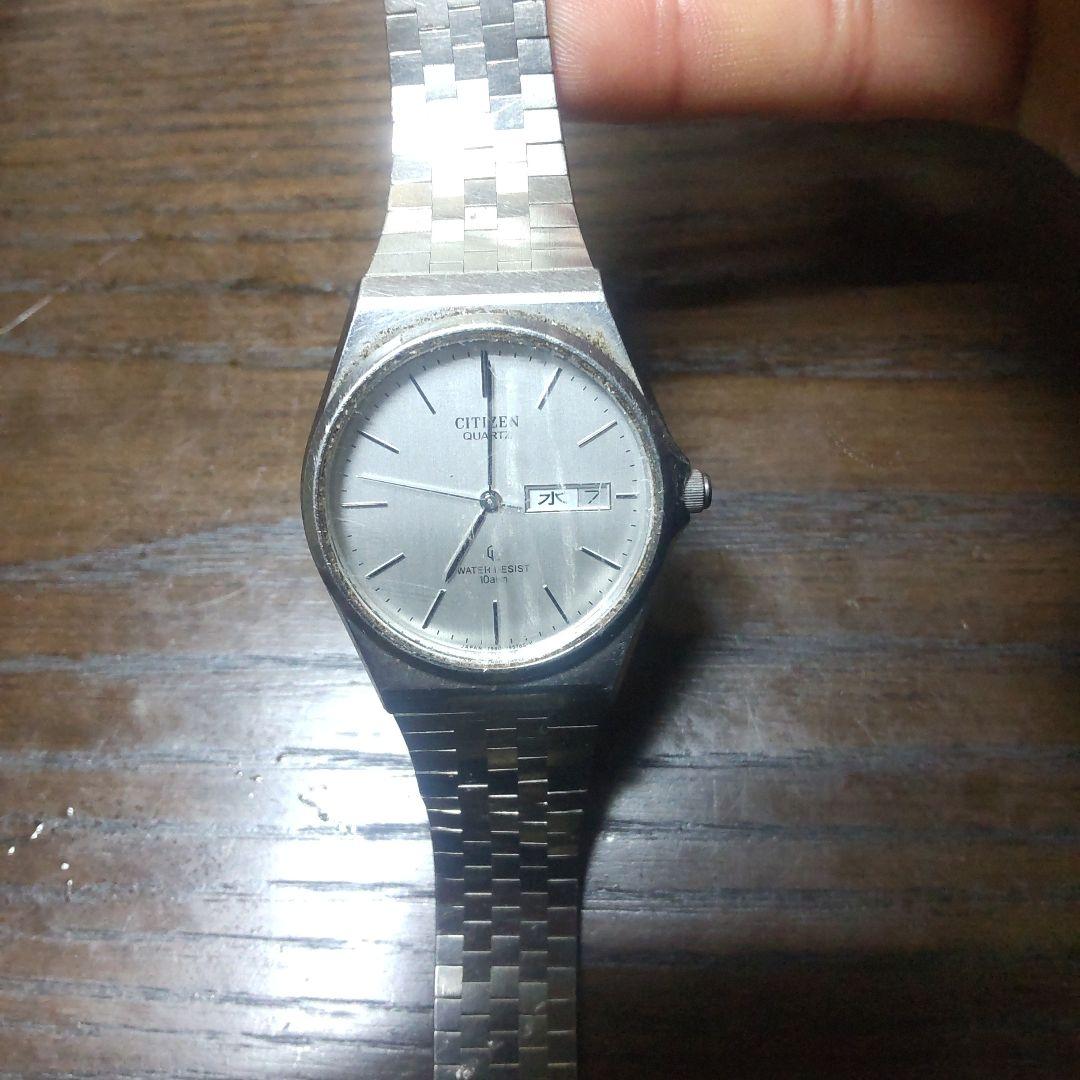 Citizen クォーツ 腕時計 シルバー(ジャンク品) - メルカリ