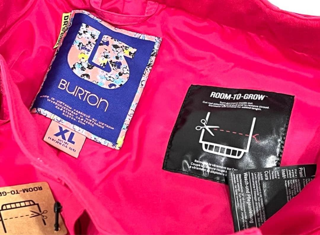 h871美品 BURTON バートン スノーボードウェア 上下3点セット