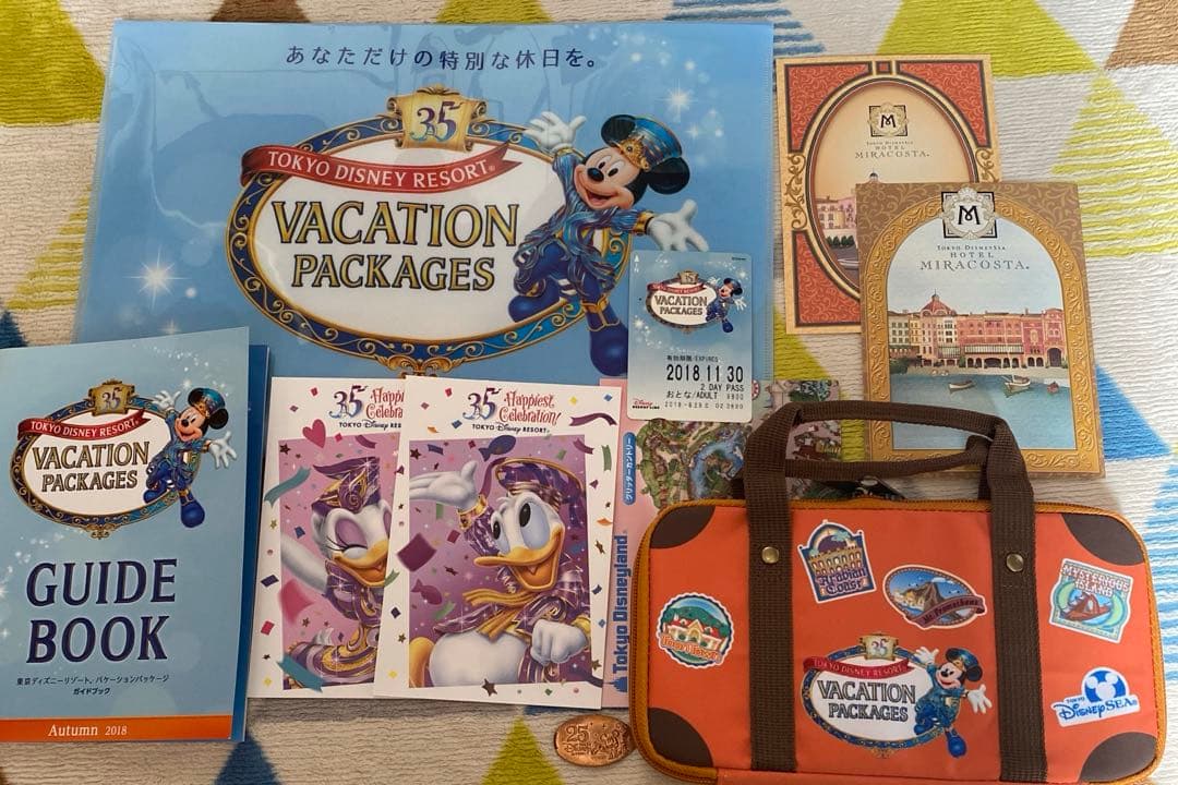東京ディズニーリゾート35周年 バケーションパッケージ付属品 - メルカリ