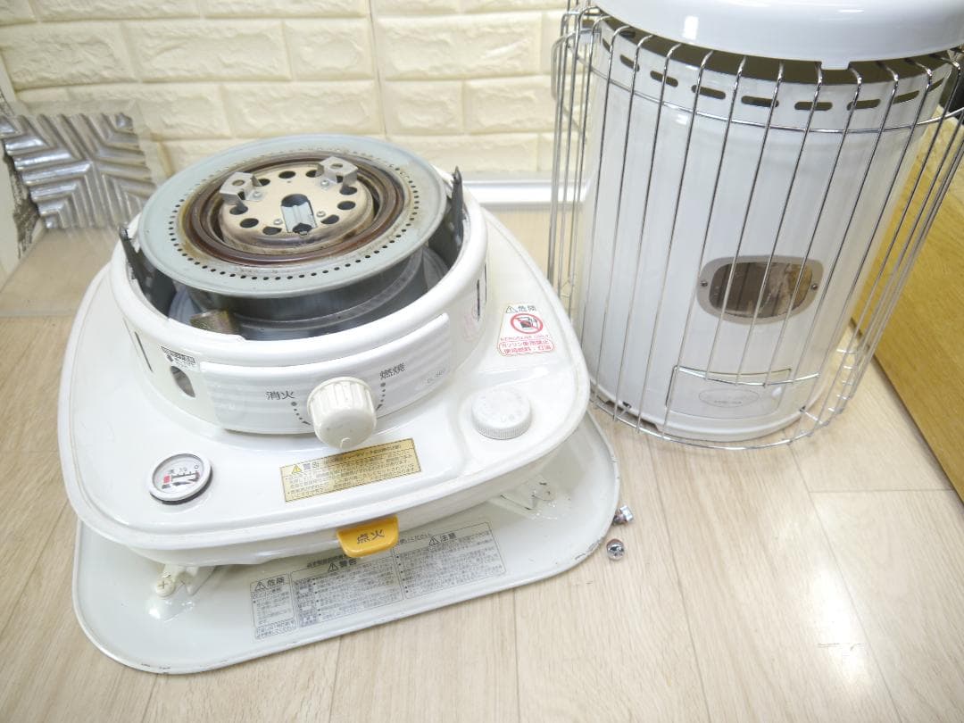 送料無料◇2014年◇コロナ ホワイト石油ストーブ 手動ダイヤル式