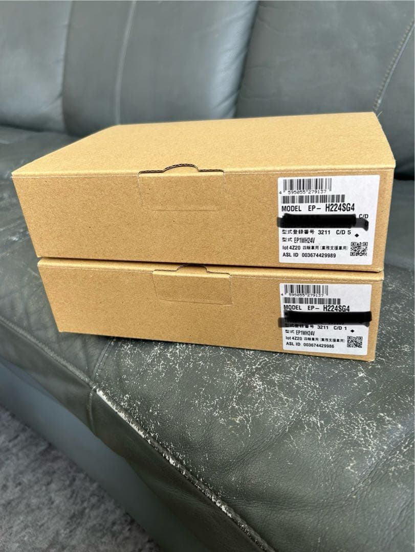 三菱電機 ETC車載器　EP-H224SG4 最新機種　 2台分 三菱電機（MITSUBISHI ELECTRIC） EP-H224SX4 ETC 三菱電機モビリティ