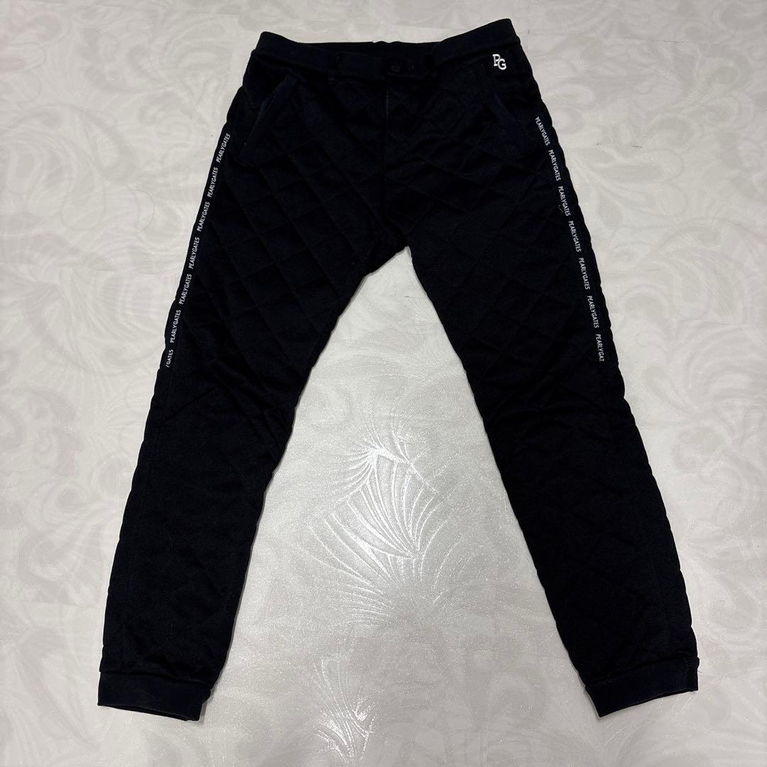 PEARLY GATES ブラックキルティングパンツ PEARLY GATES（パーリーゲイツ） パンツ 「PEARLY GATES」PERTEX