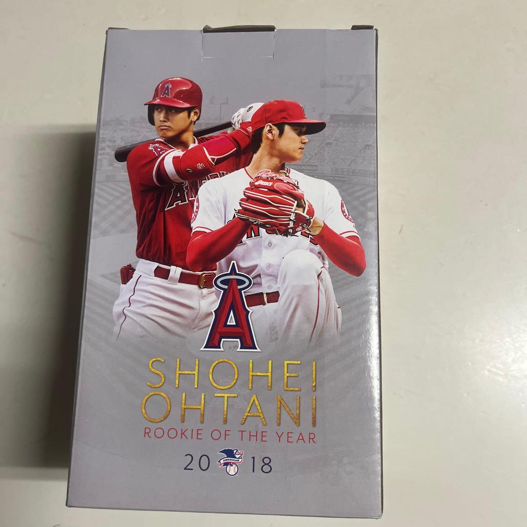 球場限定】非売品/大谷翔平選手2018ルーキーオブザイヤーボブルヘッド