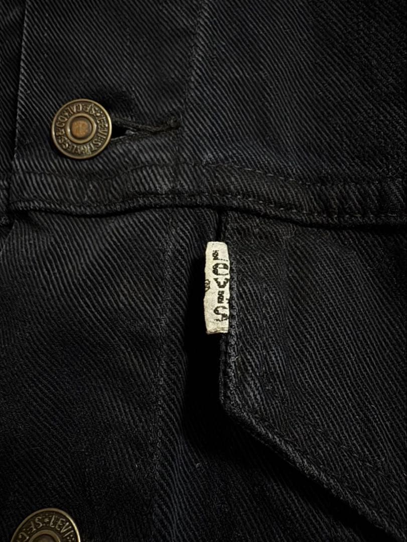 90s日本製】リーバイス ブラックデニム 3rd 70505 刻印317