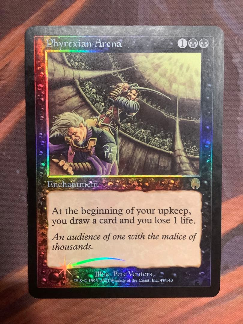 MTG Phyrexian Arena ファイレクシアの闘技場 Foil 英語MTG