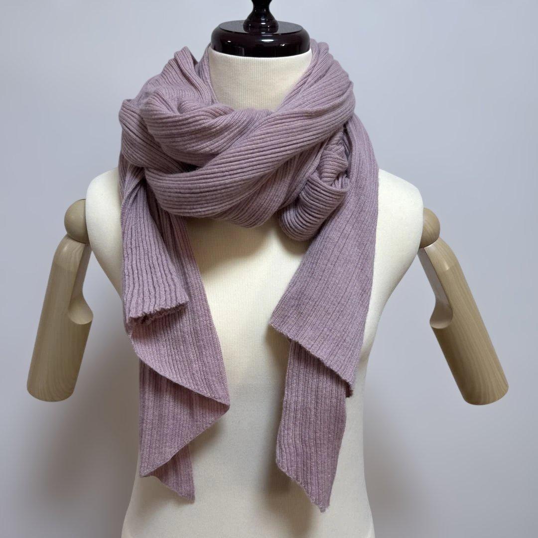 ババグーリ 腕が通せて羽織りにもなるストールマフラー ヨーガンレール