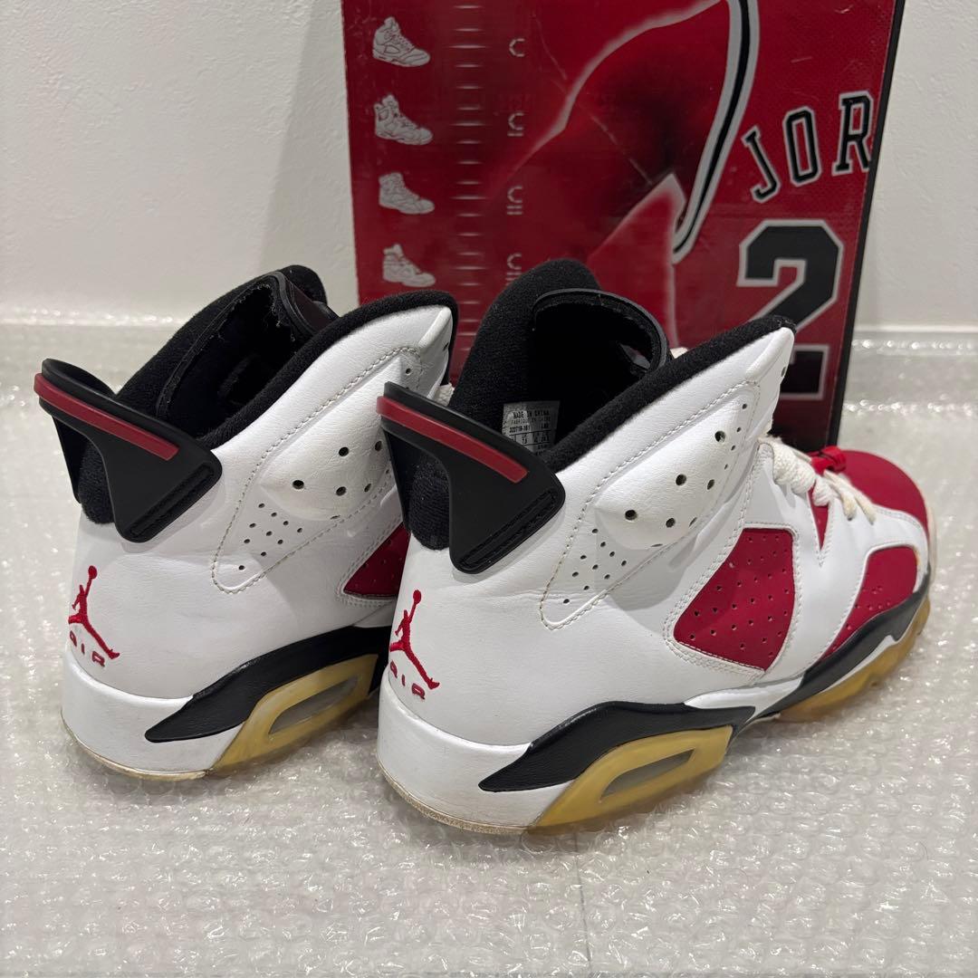 Air Jordan VI Carmine 26.5cm コレクションボックス