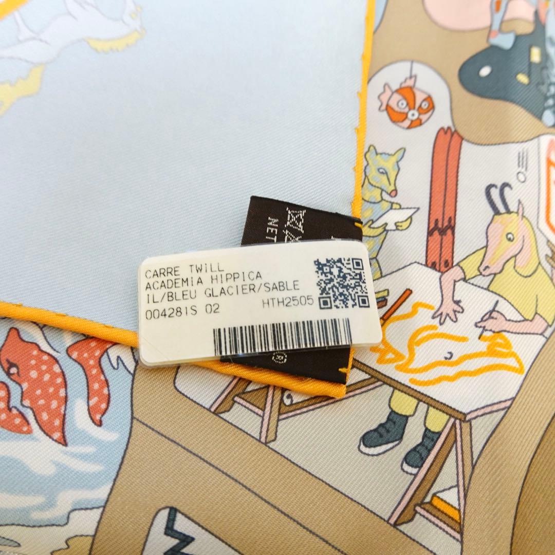 エルメス カレ90 アカデミア・イピカ スカーフ シルクツイル - メルカリ