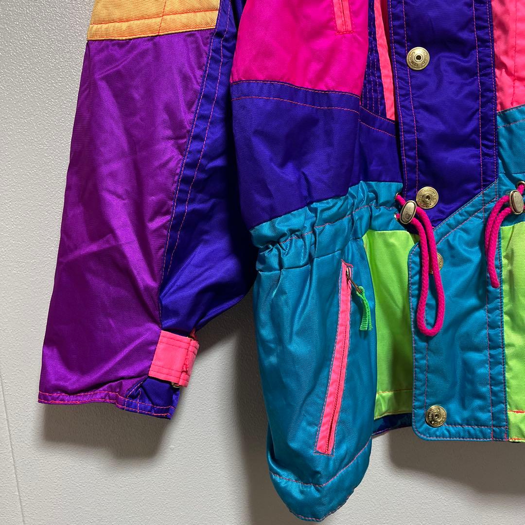 美品】GOLDWIN スキーウェア スノボ カラフル 派手 90s バブル - メルカリ