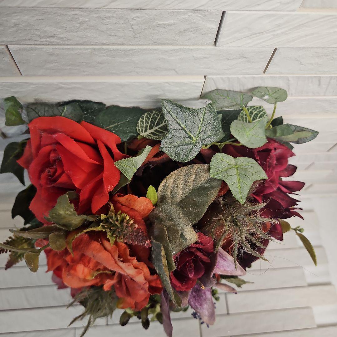 フラワーアーチストMACHIKOお花の置物 & 壁掛けフラワー 倉庫保管品未使用