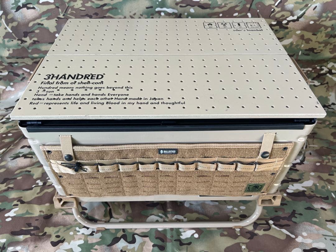 BRUNT 3HANDRED ウイングトップ50 シェルコン50 タンカラー スノーピーク シェルコン50 ウイングトップ 自作 スノーピーク