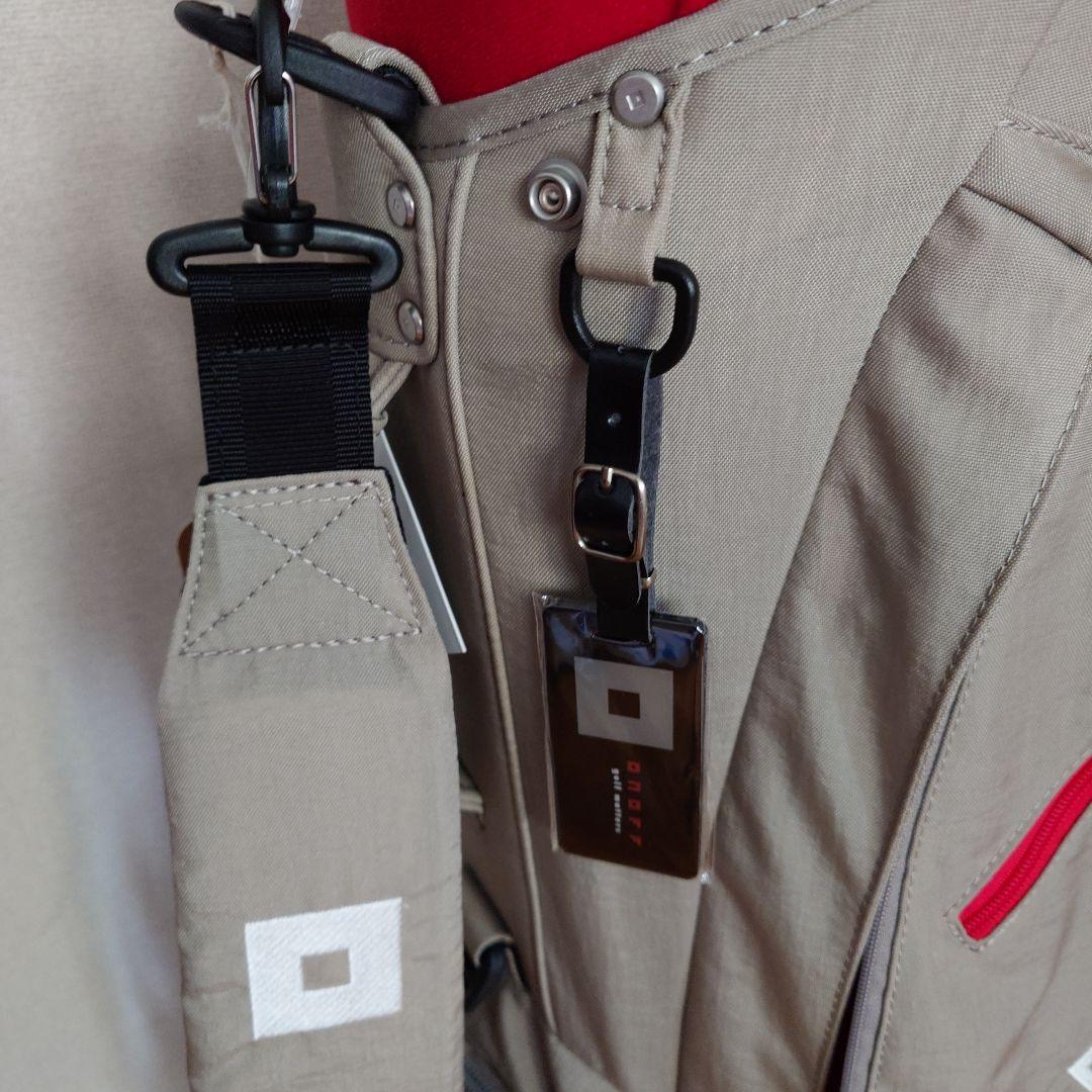 onoff キャディバッグ サンドベージュ/レッド 専用出品