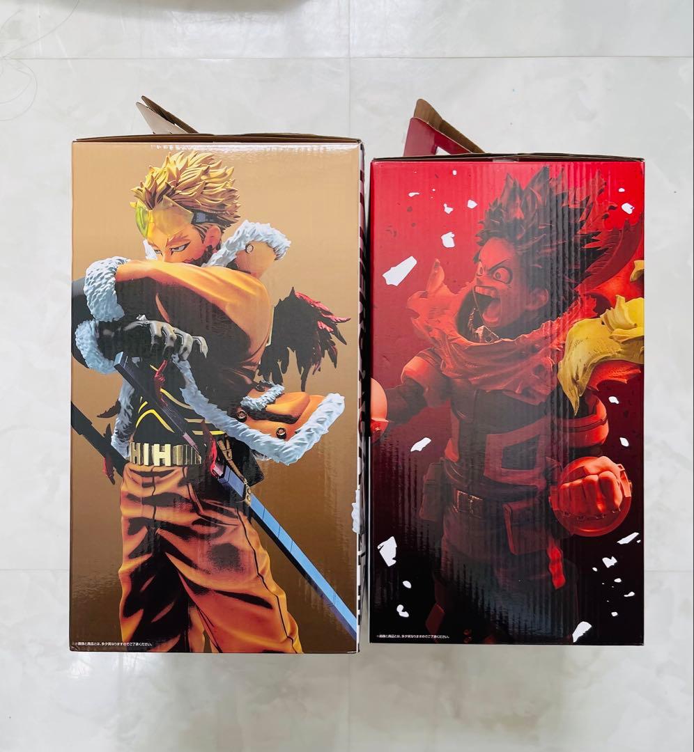 一番くじ ヒロアカ 紡ぐ力 A賞 緑谷出久 D賞 ホークス フィギュア デク