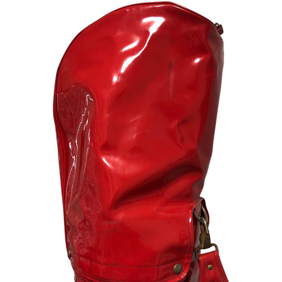 希少品】フェラーリ エナメル キャディバッグ ゴルフバッグ 赤 レッド