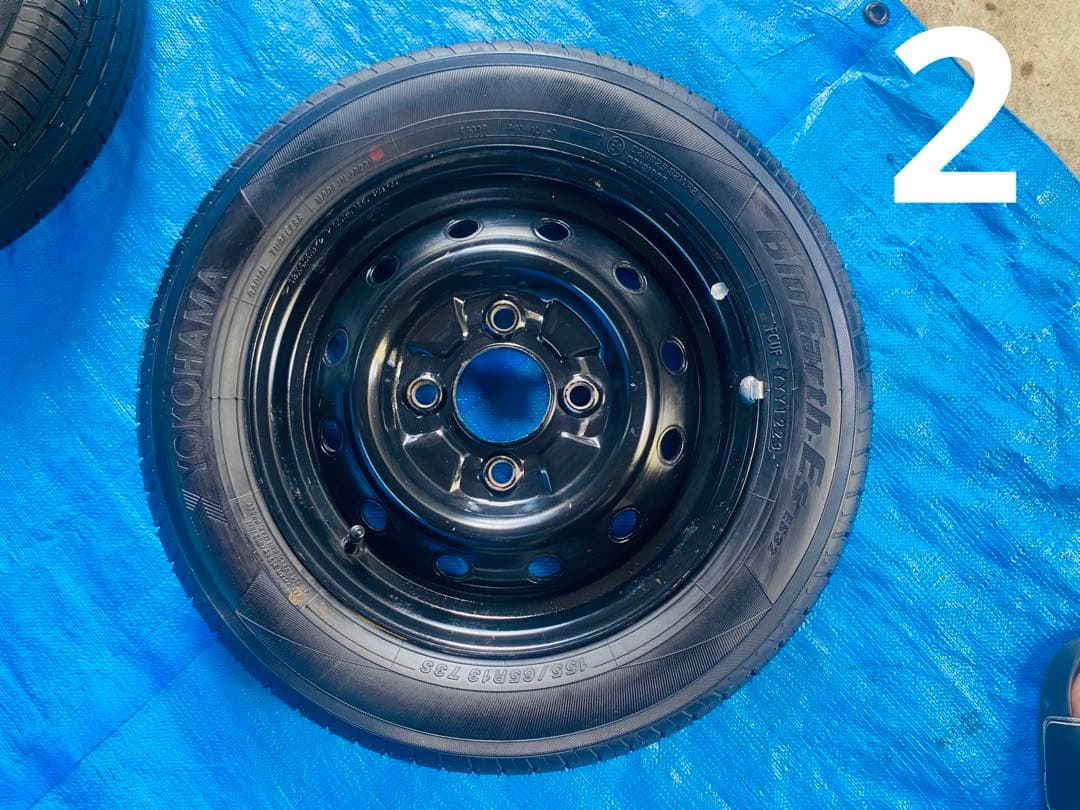 ヨコハマ　bluearth  155/65/R13