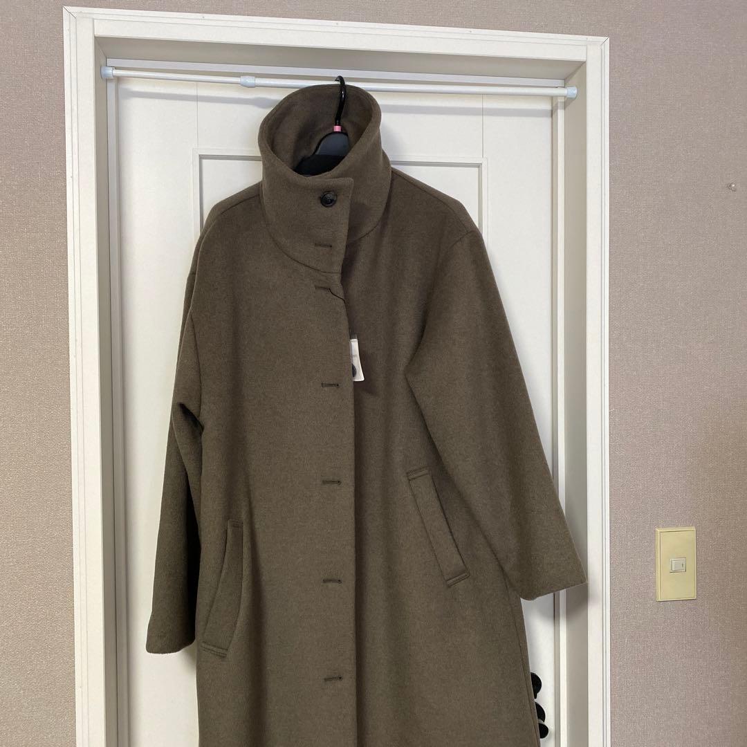 新品未使用】JEANASIS ウールビーバースタンドカラーコート - メルカリ
