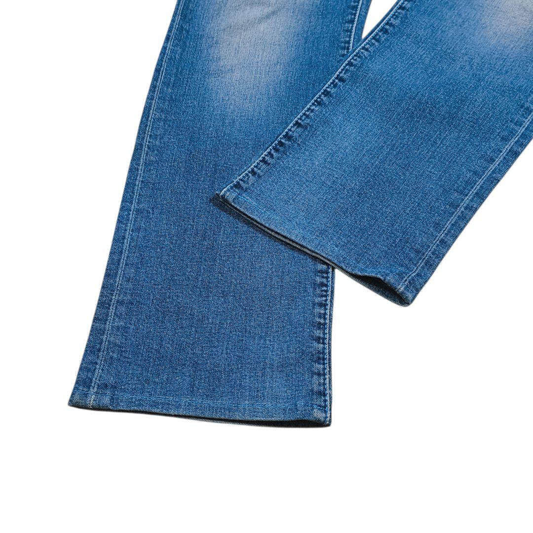 ヤコブコーエン PW622 ストレートジーンズ w32 インディゴブルー 伸縮性