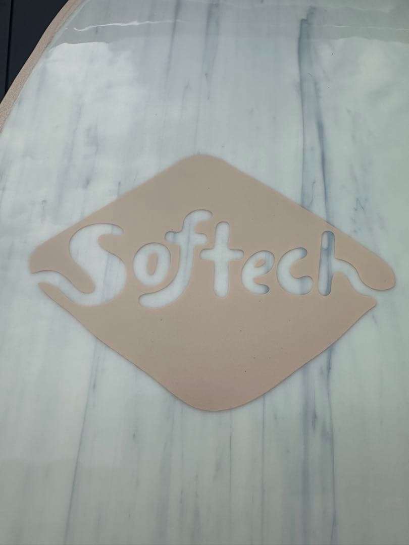 未使用】SOFTEC 7ft ハードカバー、デッキパッド、リーシュコード