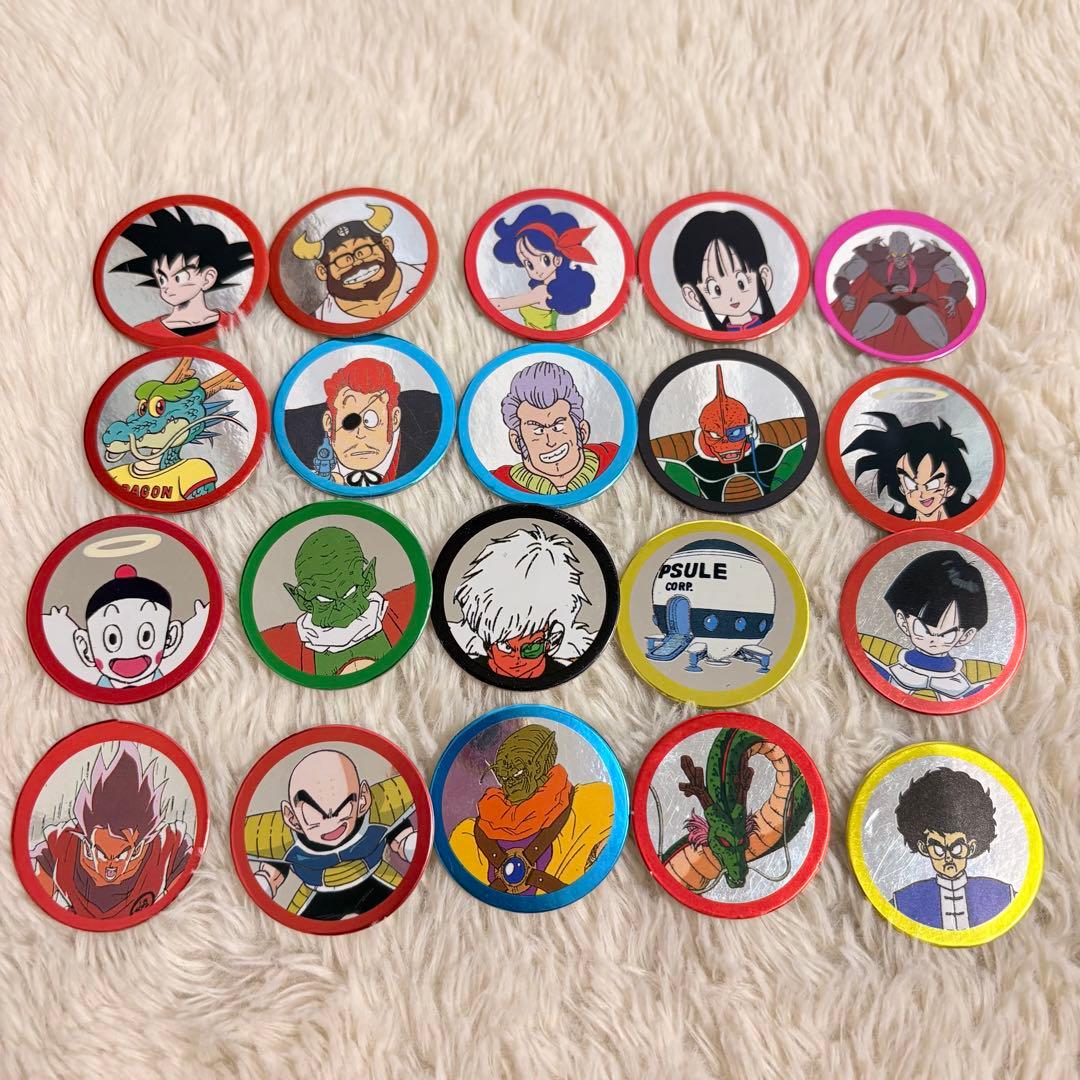 50枚以上 初期 S&B ドラゴンボール メンコ セット まとめ 昭和 当時物