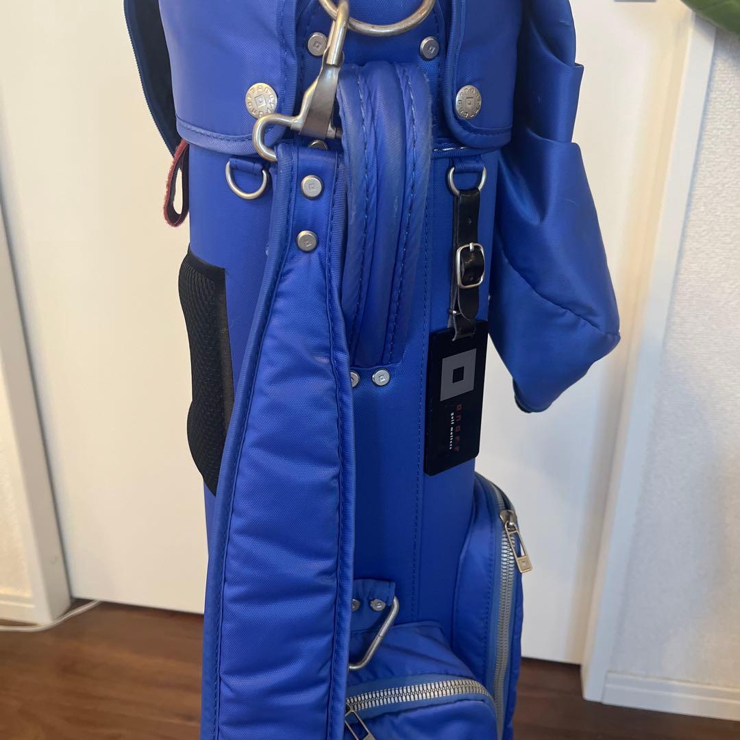 オノフ 青色 キャディバッグ ショルダーストラップ付き
