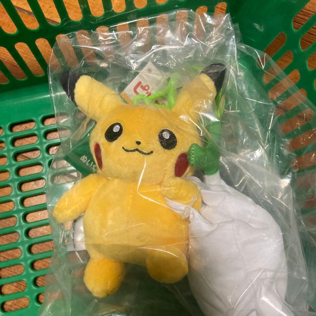 ピカピカマート バスケット エコバッグ ぬいぐるみセット