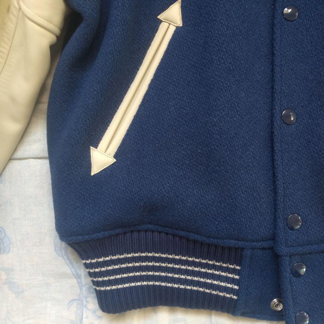 ダ―クブルーのスタジャン サイズ 36ホワイツビル(美品·ほぼ新