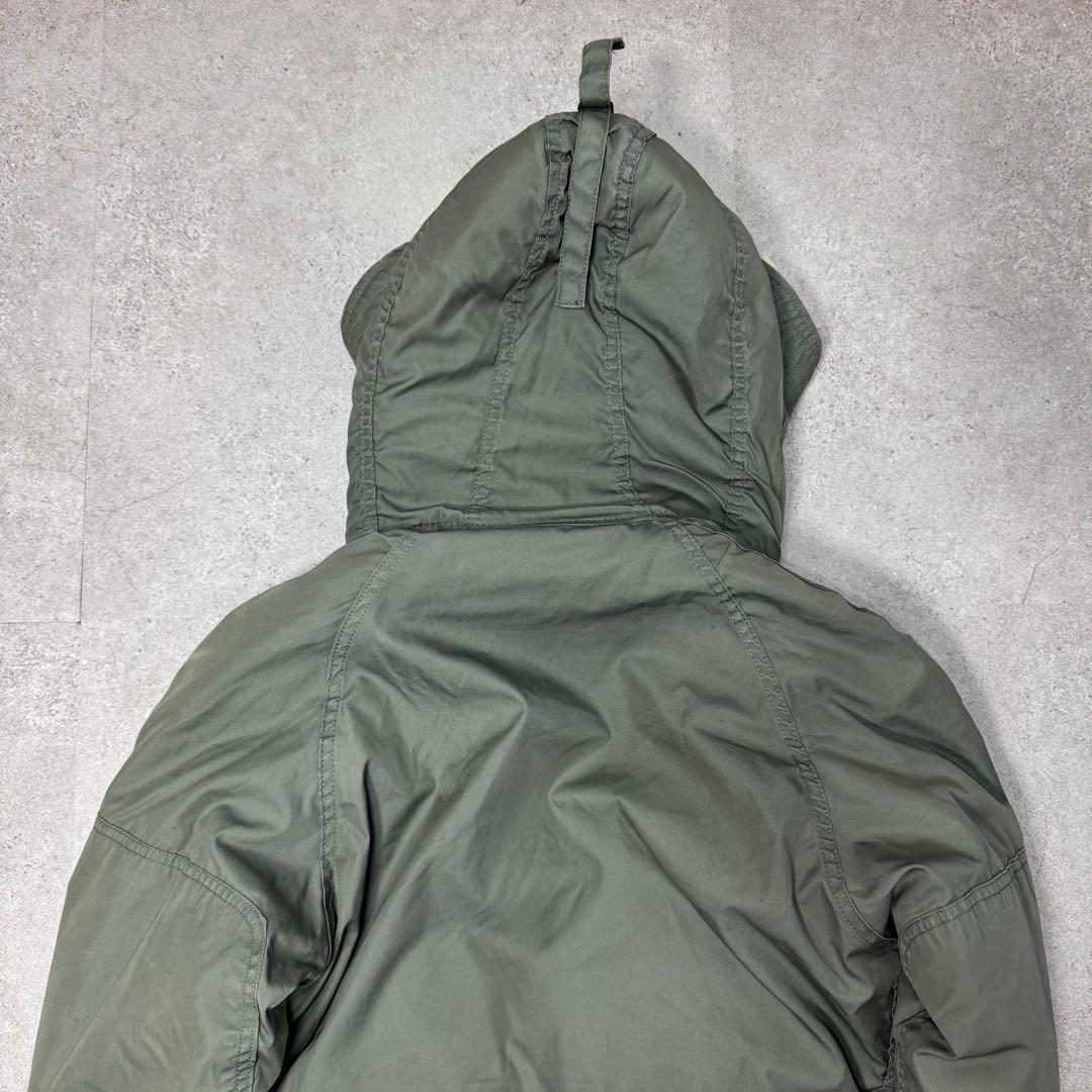 希少サイズ XXS 80s 米軍 官給品 N-3B セージグリーン ユニセックス