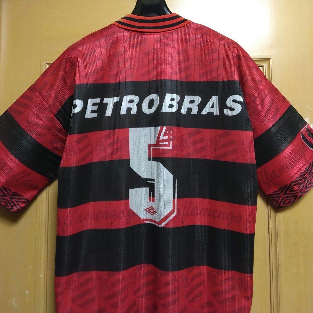 デッドストック 90s ビンテージ フラメンゴ ブラジル ゲームシャツ