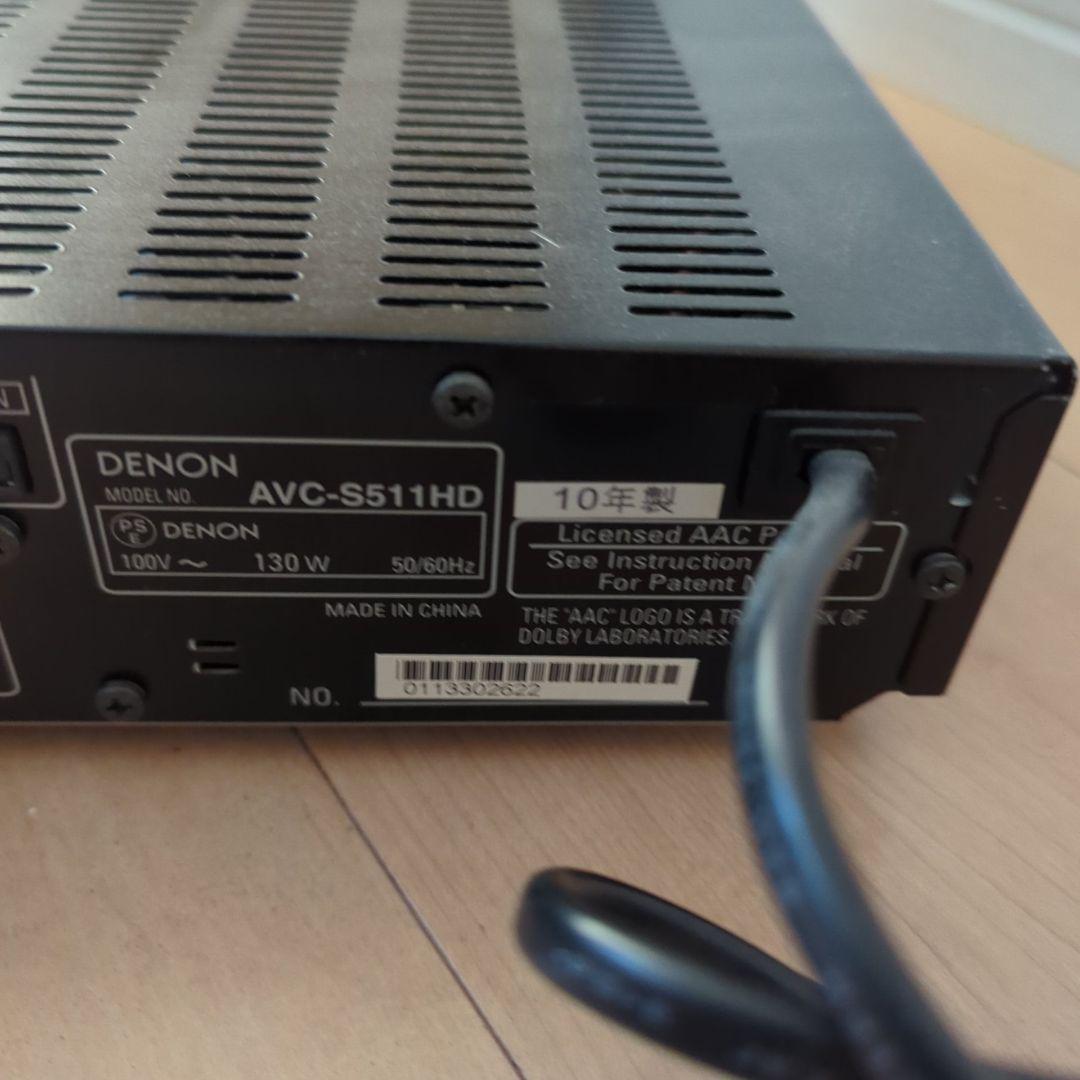 DENON AVC-S511HD AVアンプ 2.1ch - メルカリ