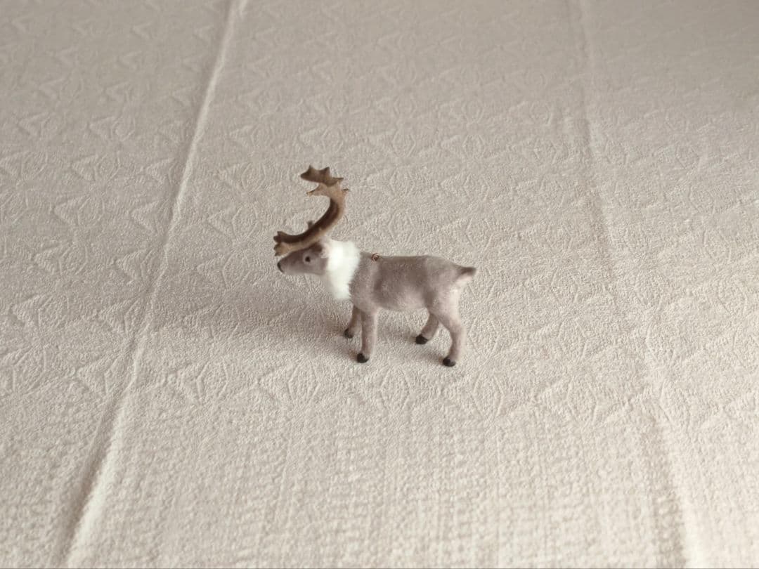 【まーちゃんさま】ornament ❀ * グレーのステキなトナカイさん まーちゃんさま】ornament ❀ * グレーのステキなトナカイさん まー