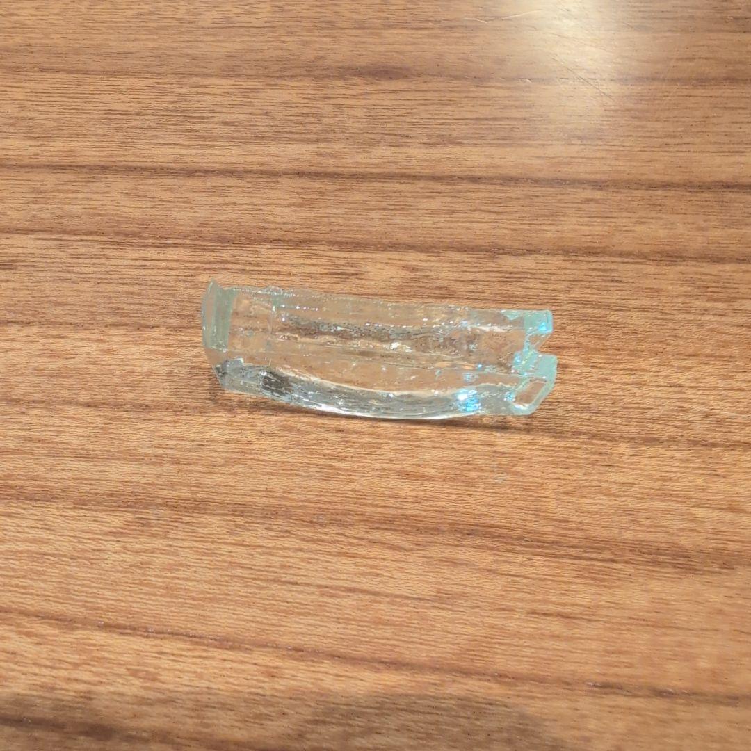 希少品】 不二式 戸滑襖用 ウランガラス 気泡ガラス