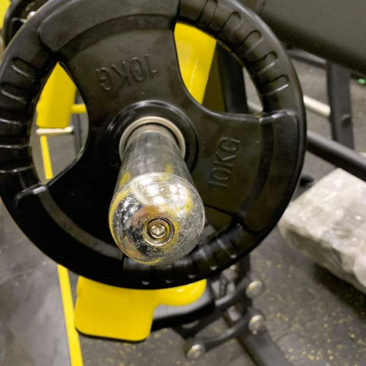 50mm ラバープレート　10kg 5kg 2.5kg 1.25kg 各2枚