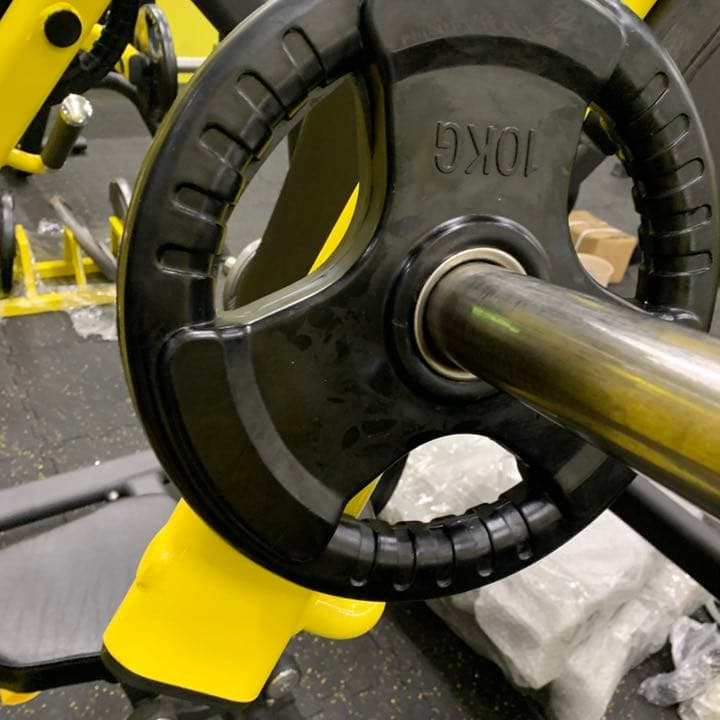 50mm ラバープレート　10kg 5kg 2.5kg 1.25kg 各2枚