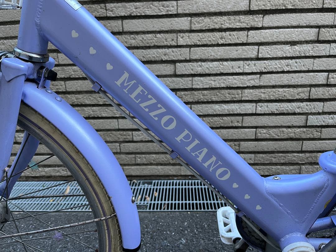 MEZZO PIANO 子供用自転車 パープル（引取り希望）