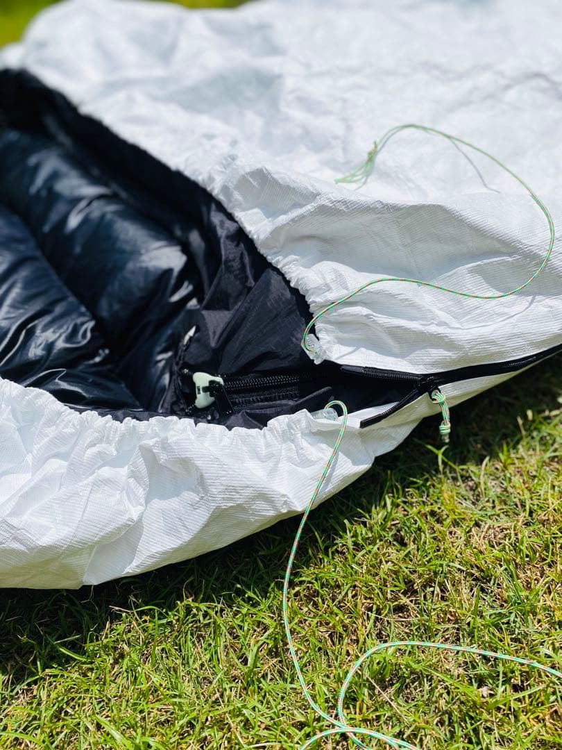 タイベック シュラフカバー 《寝袋まもるくん 》右サイドダブルジッパーver.