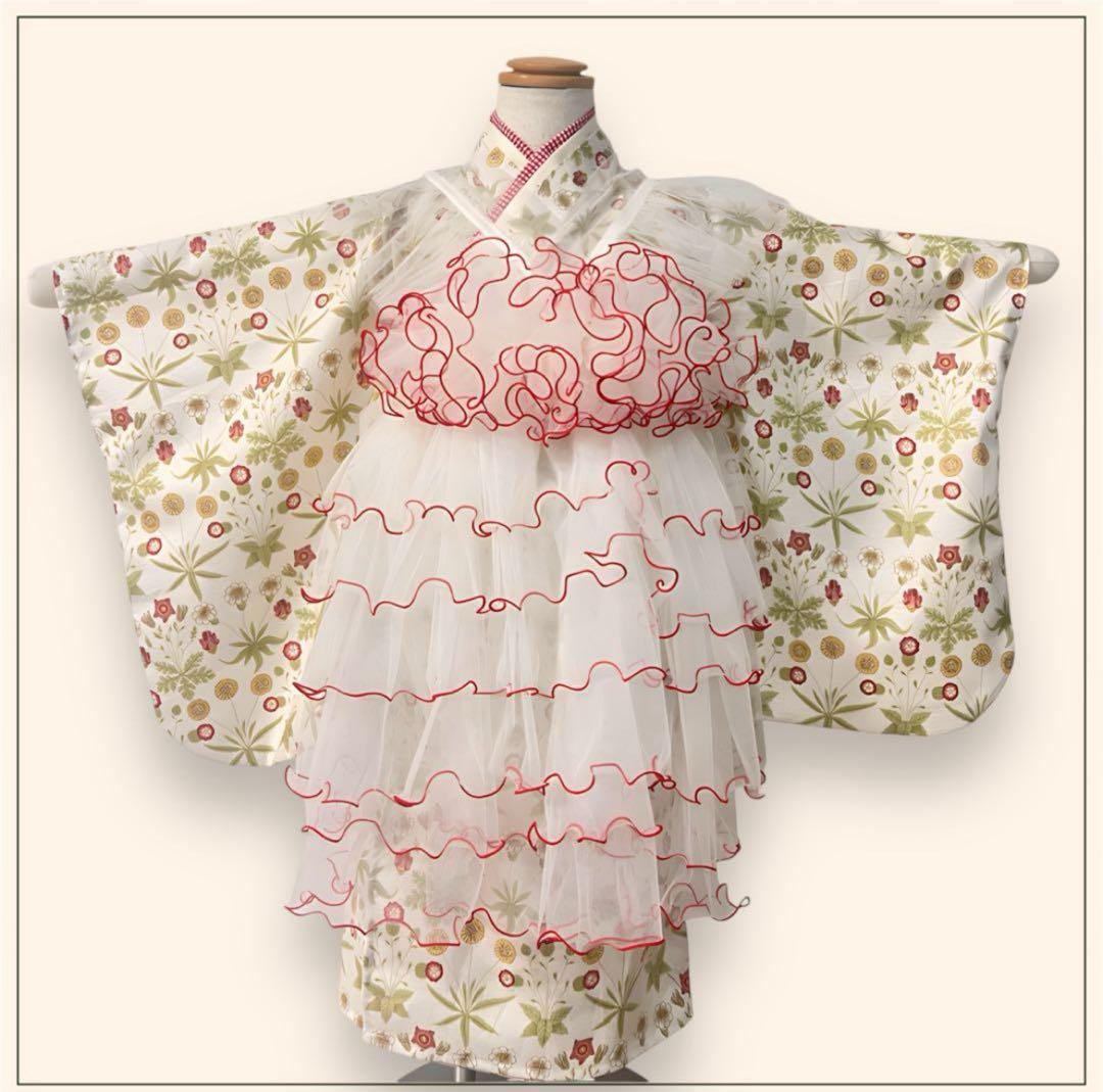 yuuka様専用♡レース被布着物セット